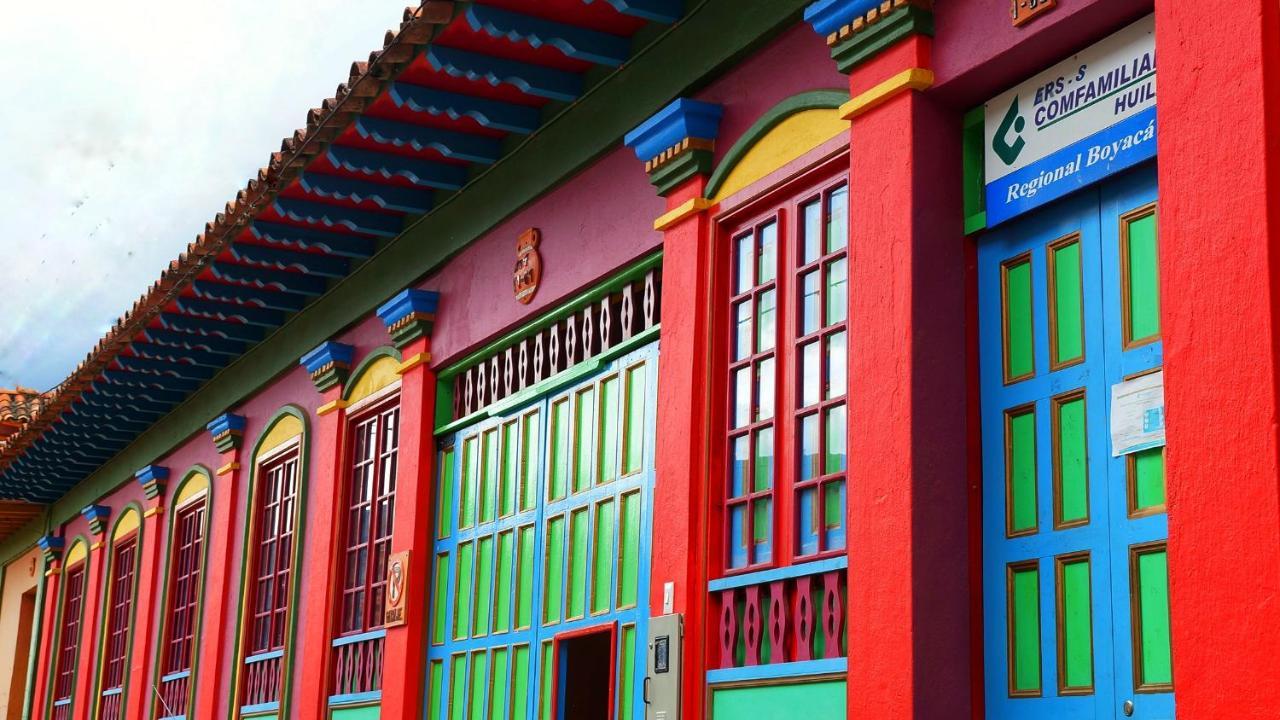 Casona 1865 Hotel Ráquira Exterior photo