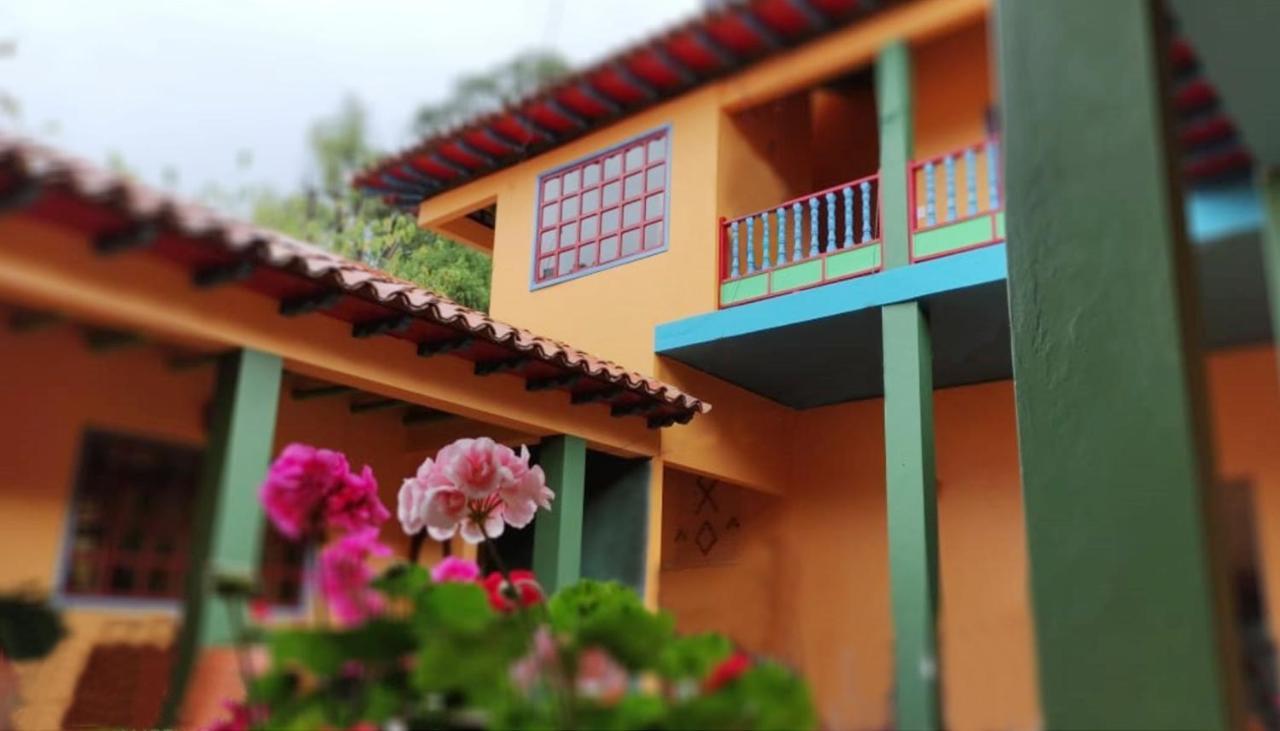 Casona 1865 Hotel Ráquira Exterior photo