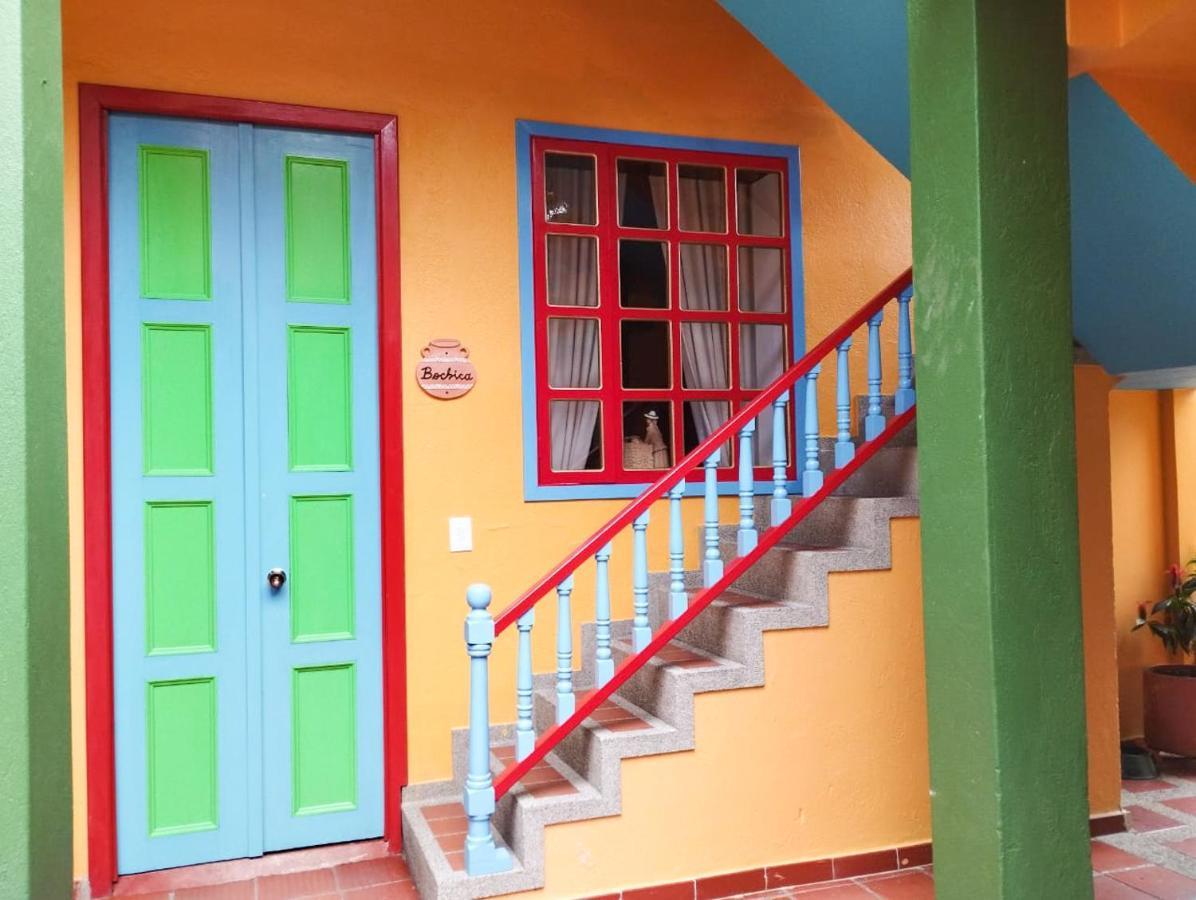 Casona 1865 Hotel Ráquira Exterior photo