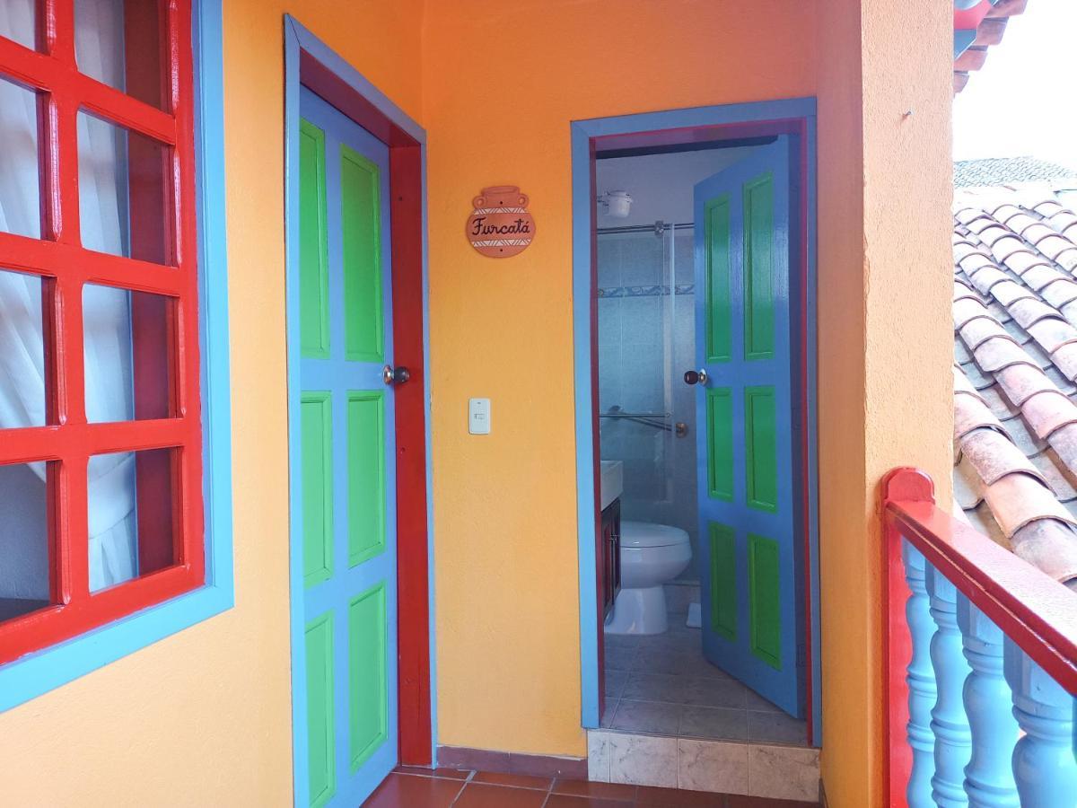 Casona 1865 Hotel Ráquira Exterior photo